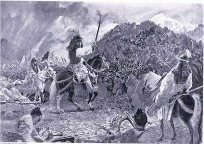 Raids on savage tribes 99 BC by Henry Charles Seppings Wright